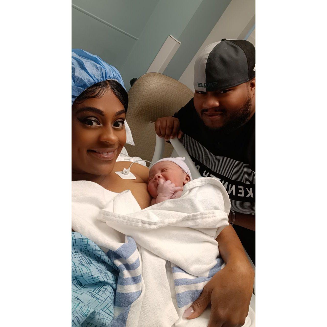 "One of our greatest blessings. RaSha'd Jr born December 4th 2023"