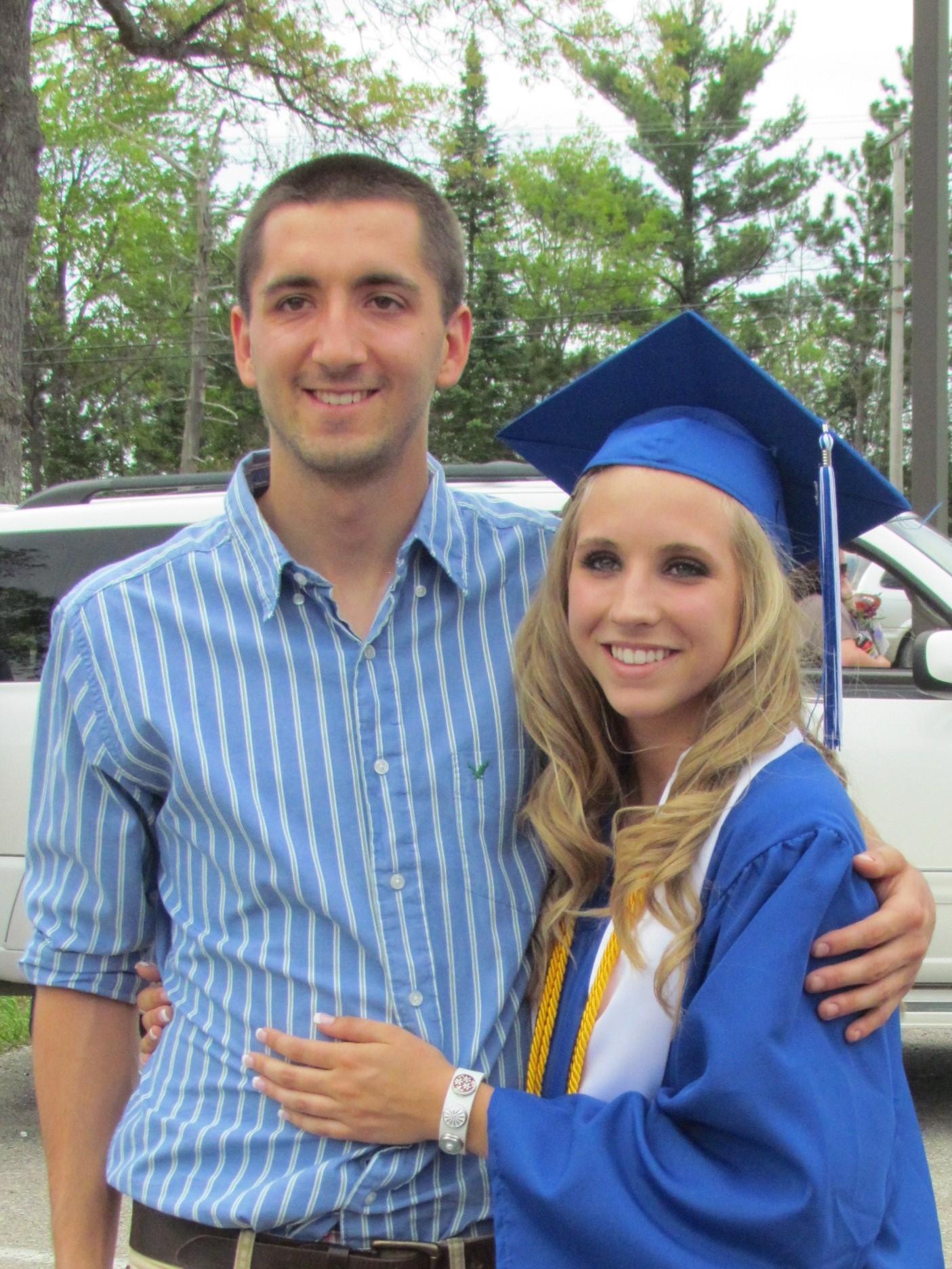 Taylor's high school graduation June 2014