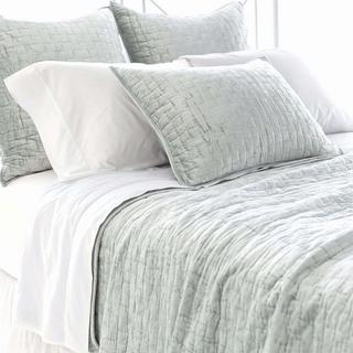 Matte Velvet Quilted Euro Sham