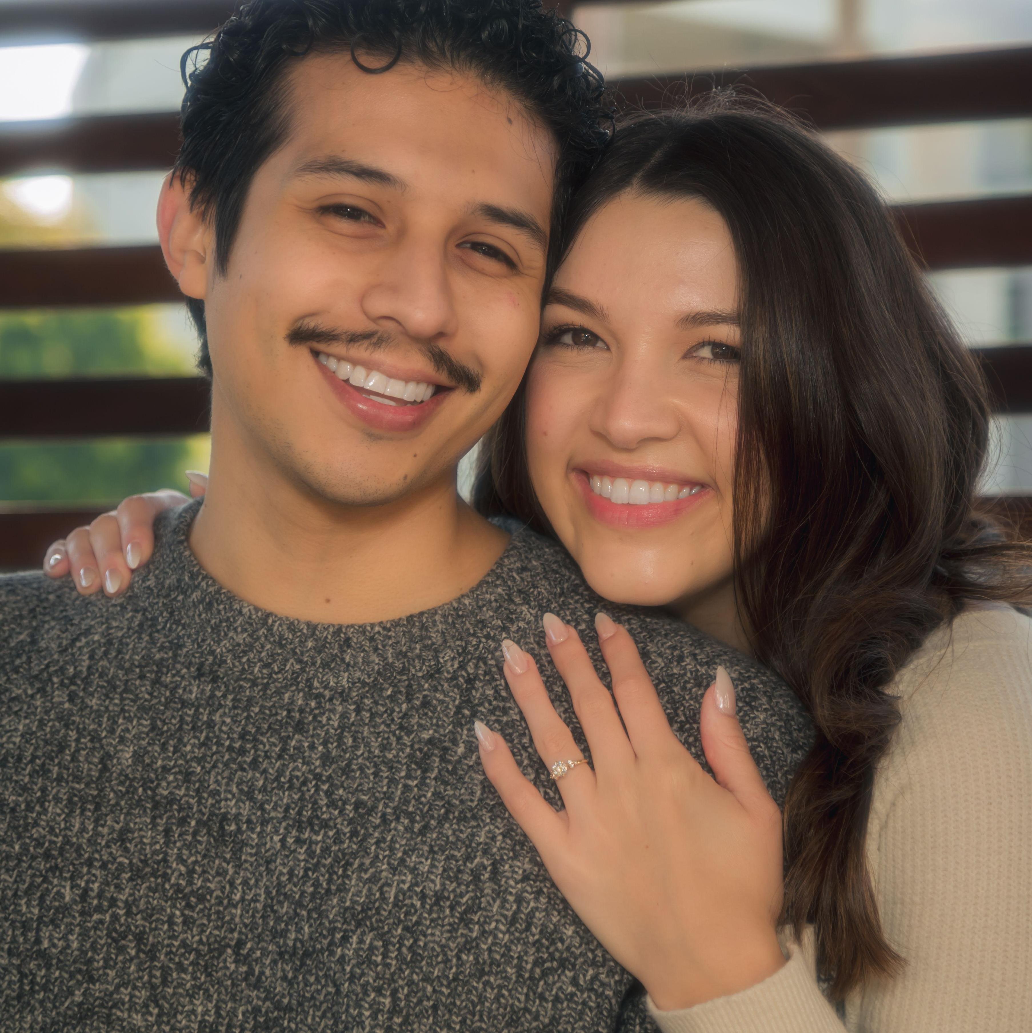 Our engagement photos taken by our talented friend, Alex Simon!