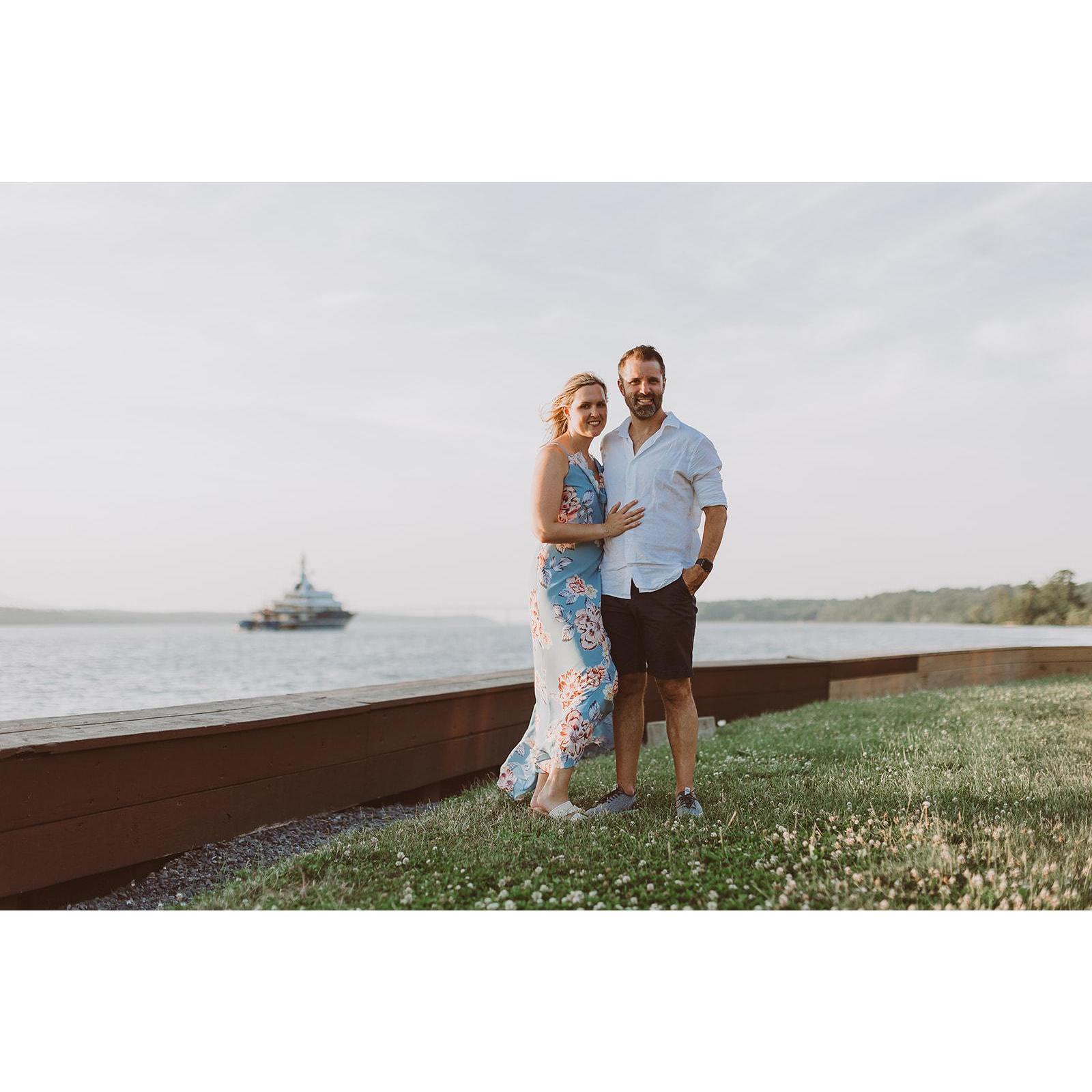 Our Engagement photo session in the Hudson Valley.
