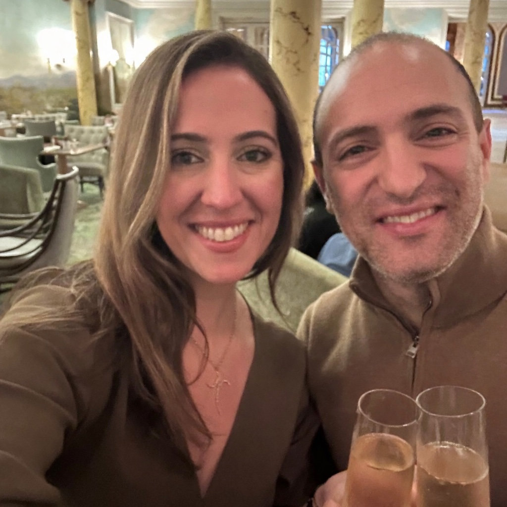 The day we chose and celebrated locking in our wedding venue and date!