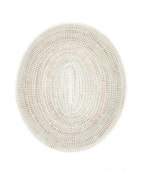 Woven Bread Basket - White