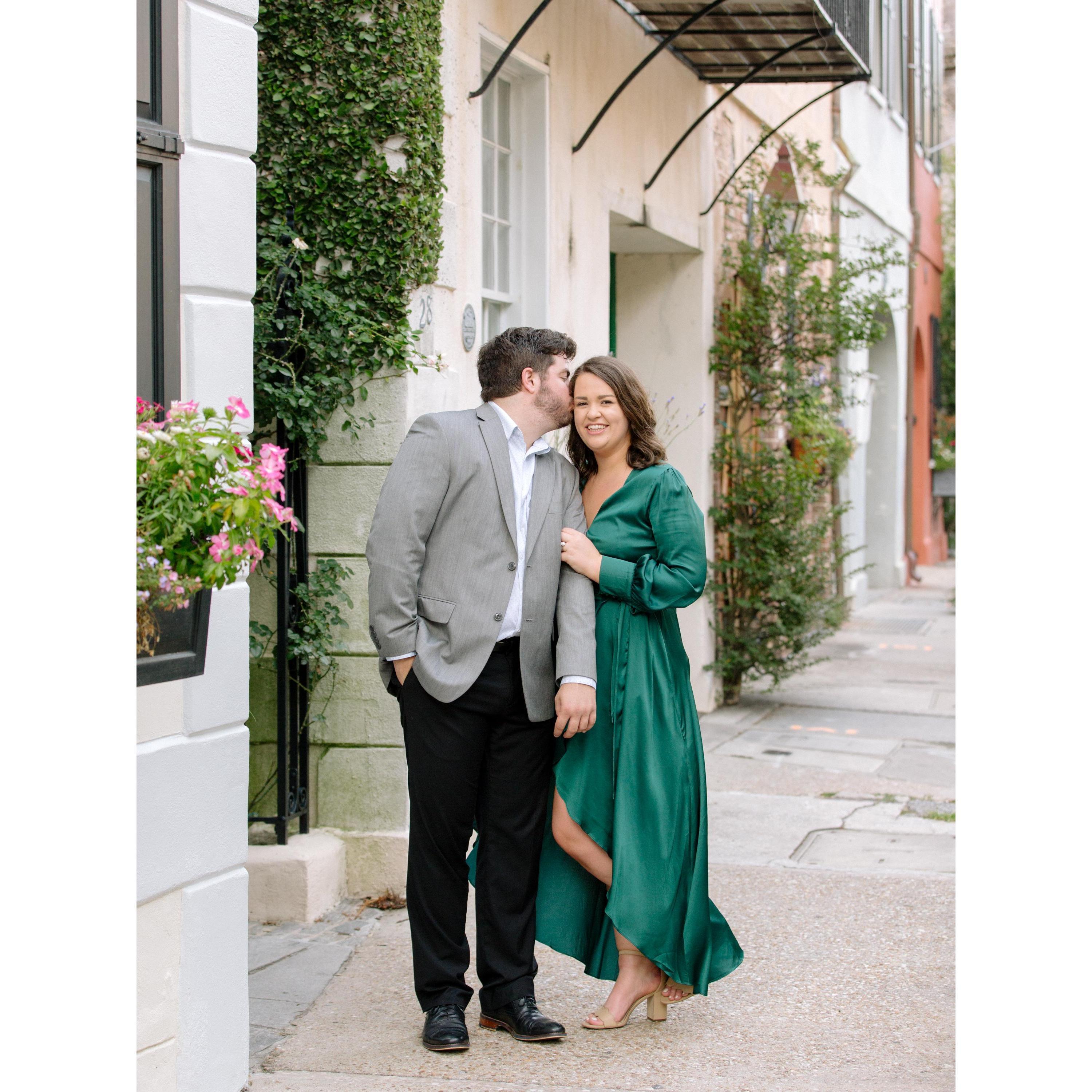 Engagement Photos in downtown Charleston!