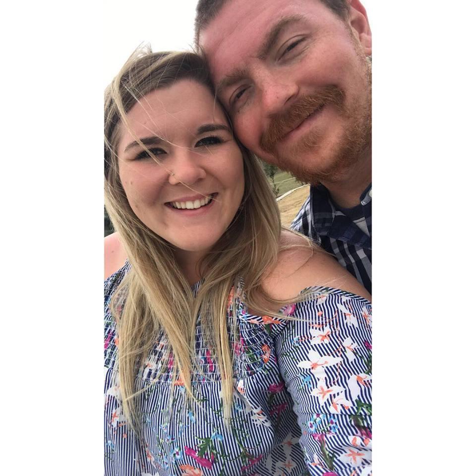 Celebrating our 1 year anniversary in Fredericksburg.