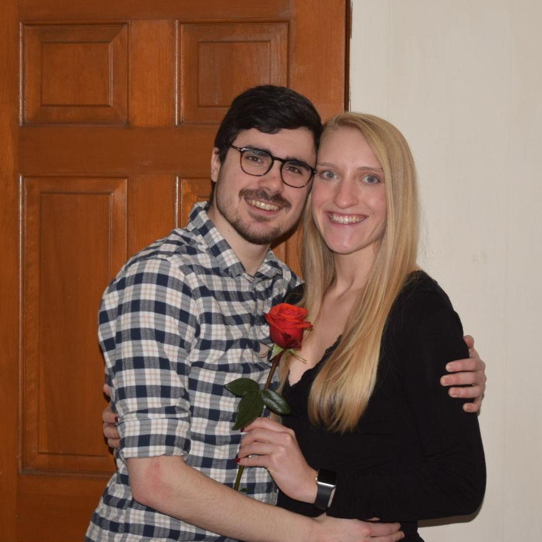 First Valentines' Day together, 2021