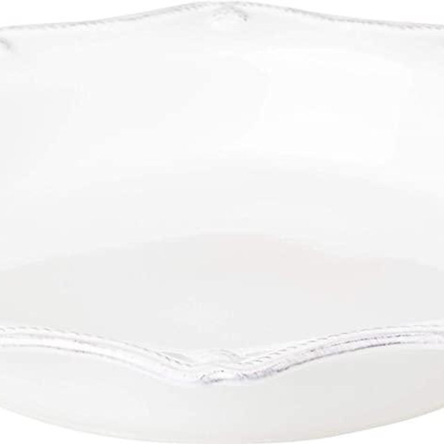 Juliska Berry & Thread Whitewash Pie/Quiche Dish