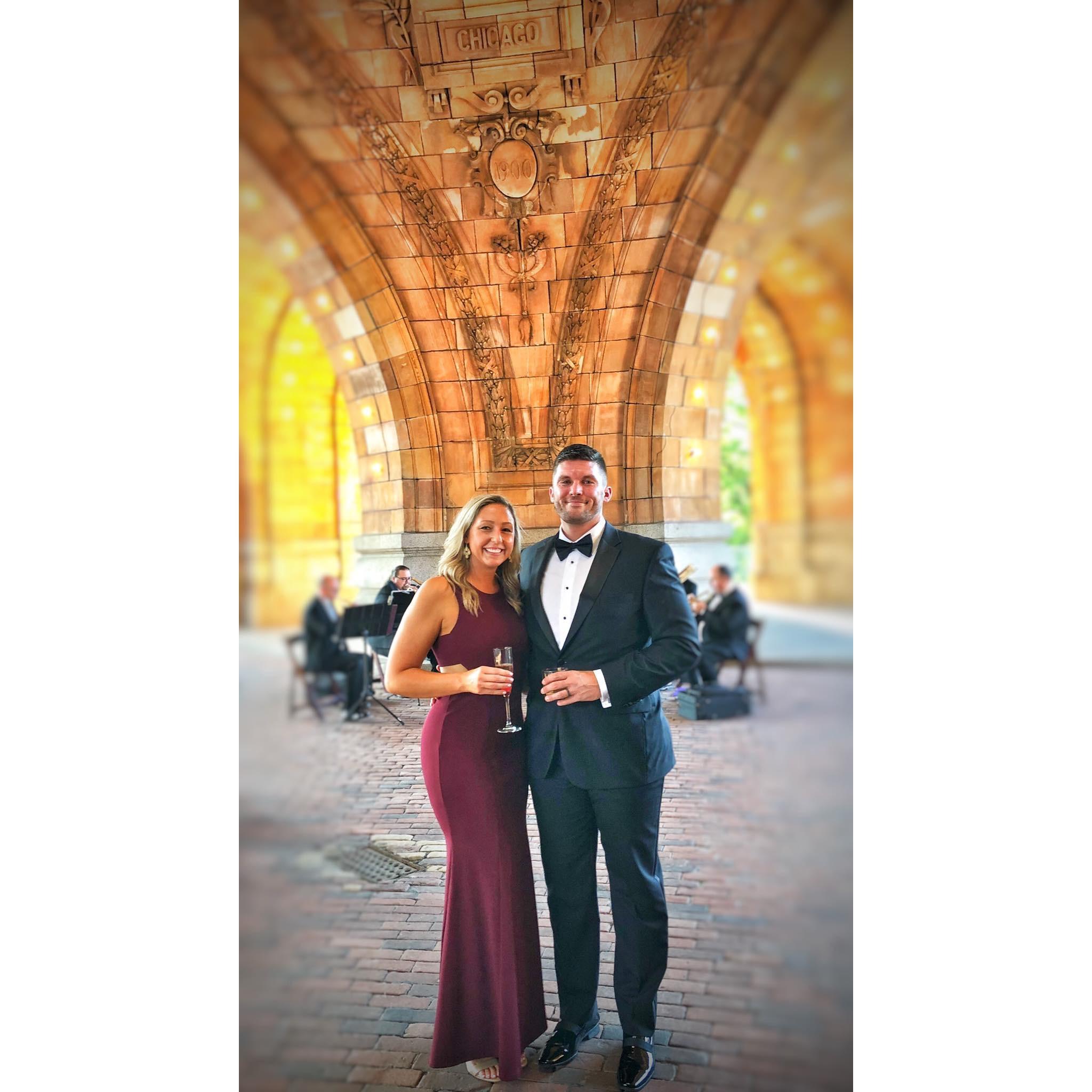 Getting fancy back in Pittsburgh for a wedding in September 2018.