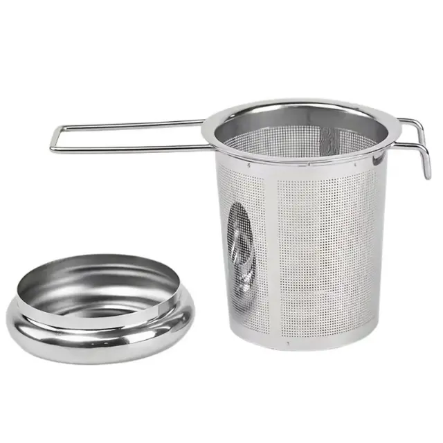Kitcheniva Stainless Steel Tea Filter Strainer with Extended Handle