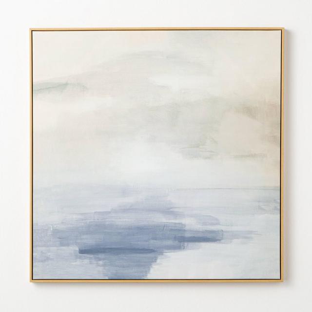 36" x 36" Sky Sea Framed Wall Art - Threshold™ designed with Studio McGee