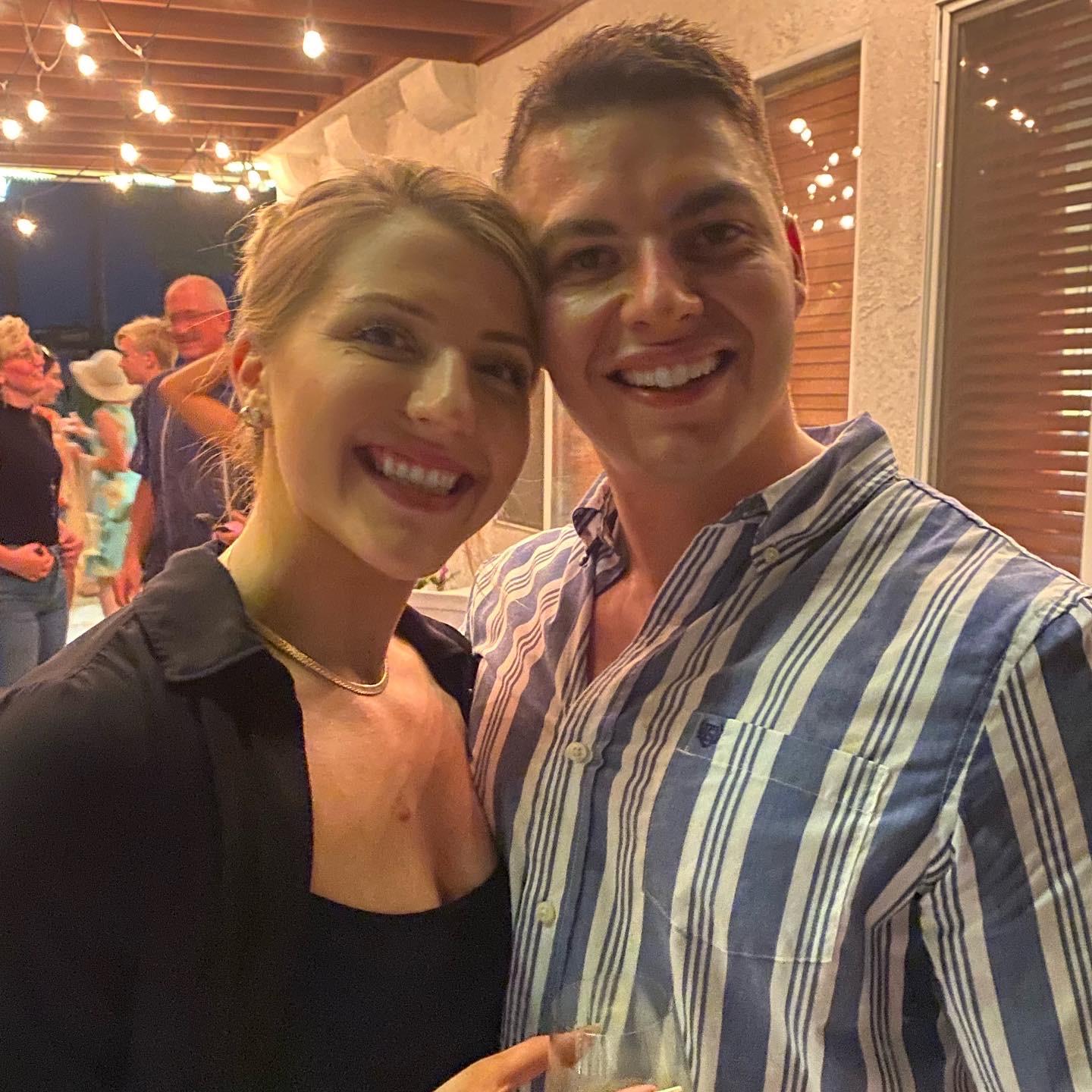 at Grandpa Tom's 90th in San Diego!