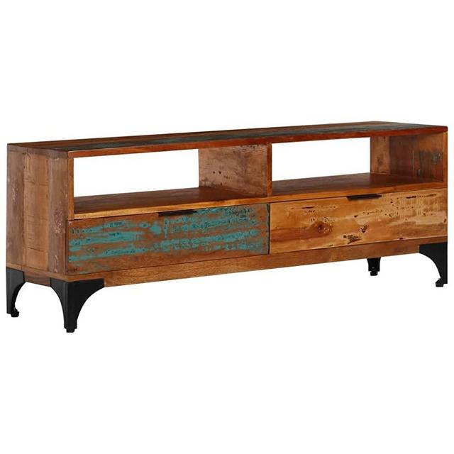 vidaXL TV Stand Unit Console Table Cabinet Solid Mango Wood/Reclaimed Wood