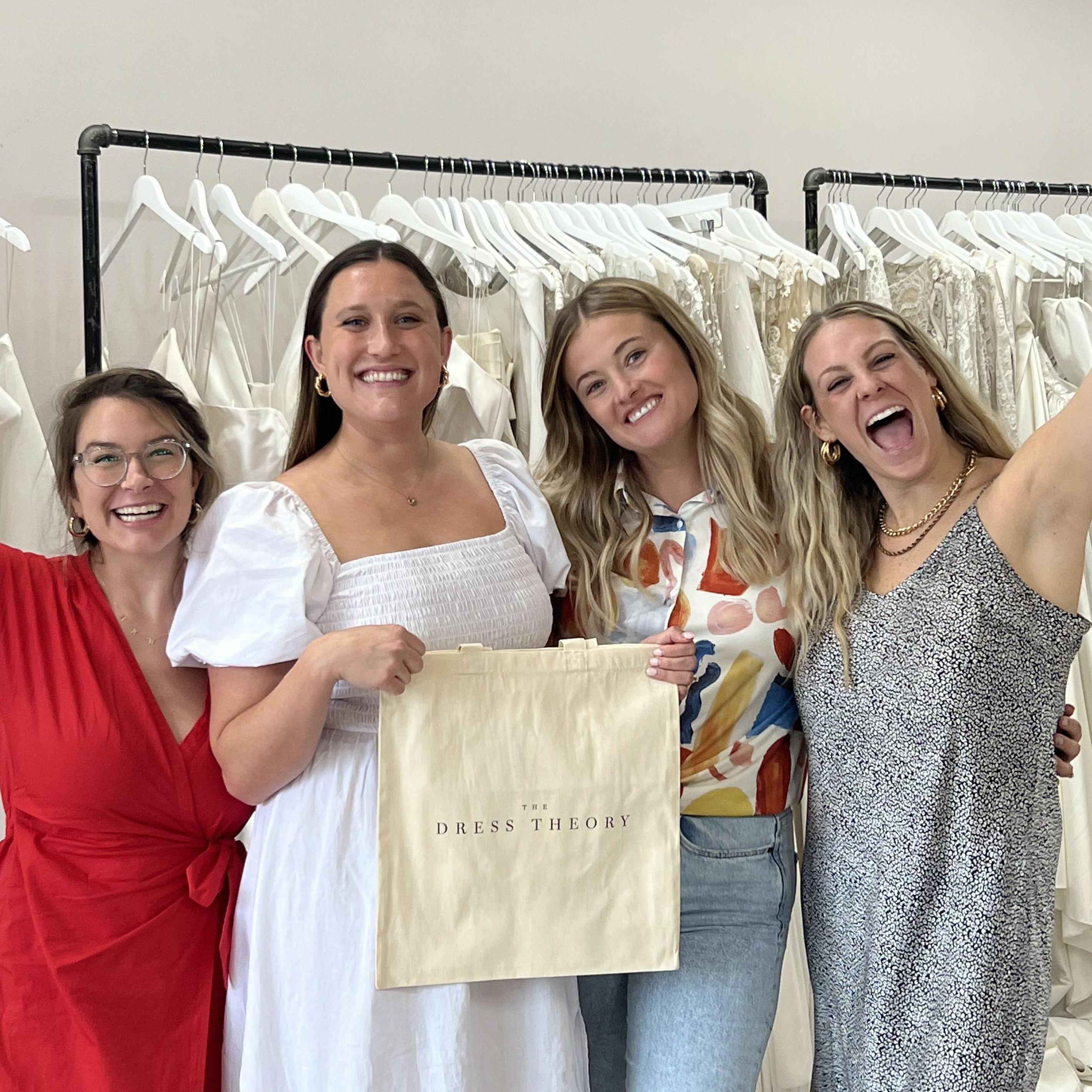 Saying yes to the dress!
