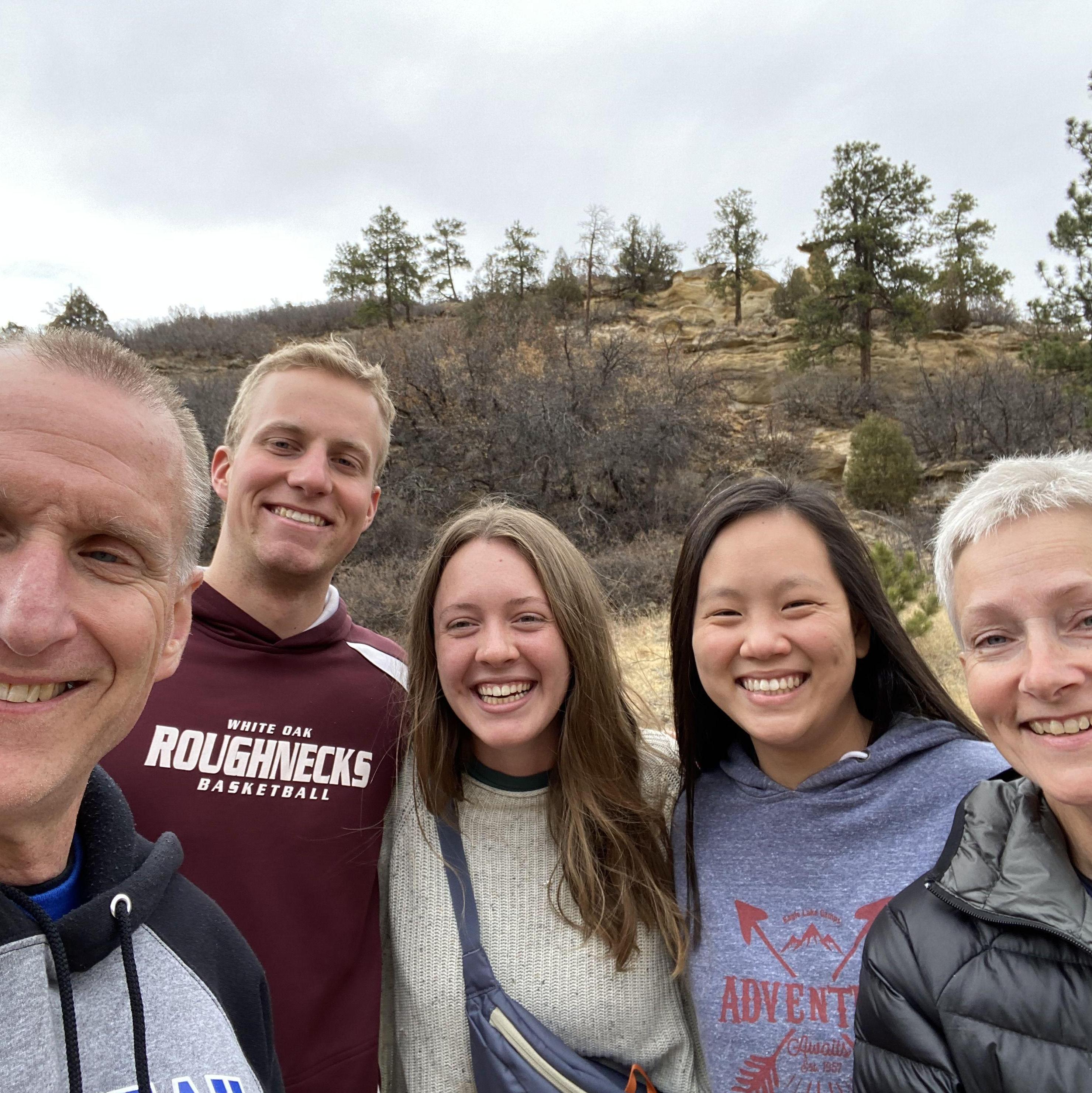 Rachel's meeting the fam over Easter weekend! (4/8/23)