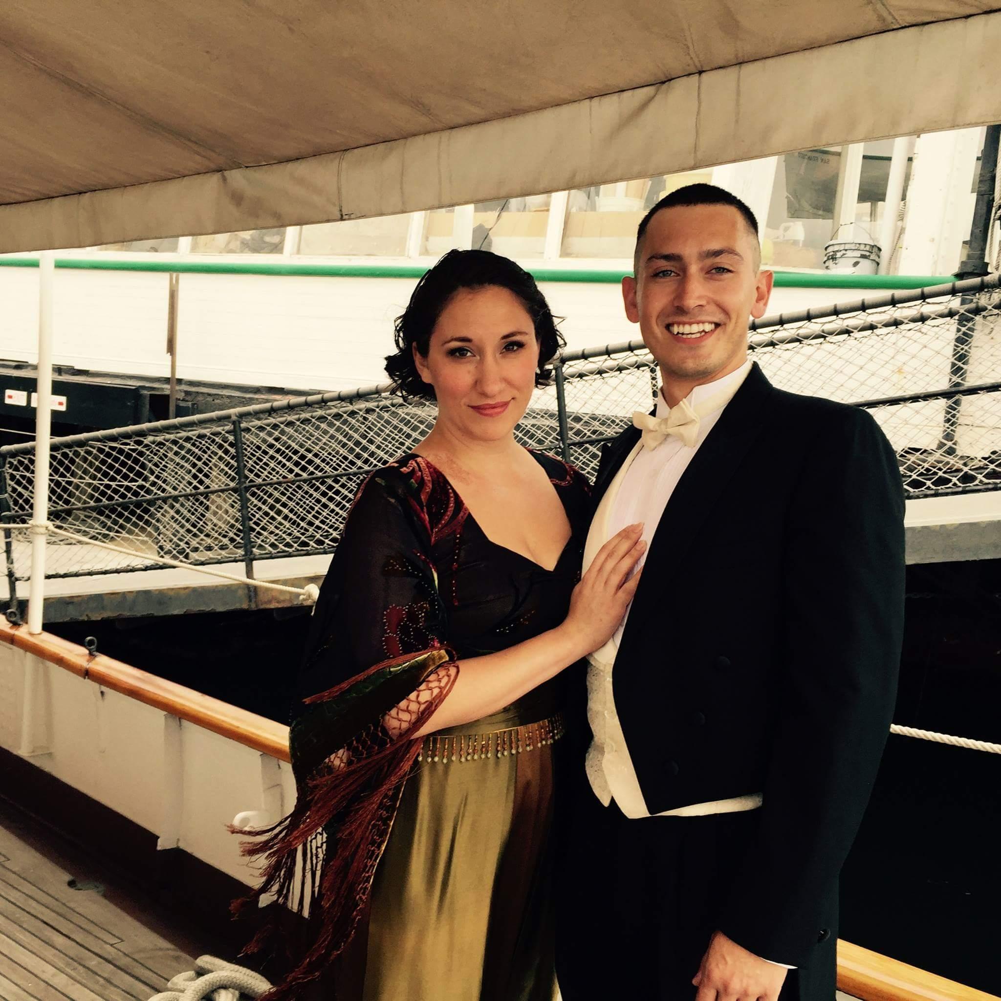 Sometimes we’re swanky and old-school.