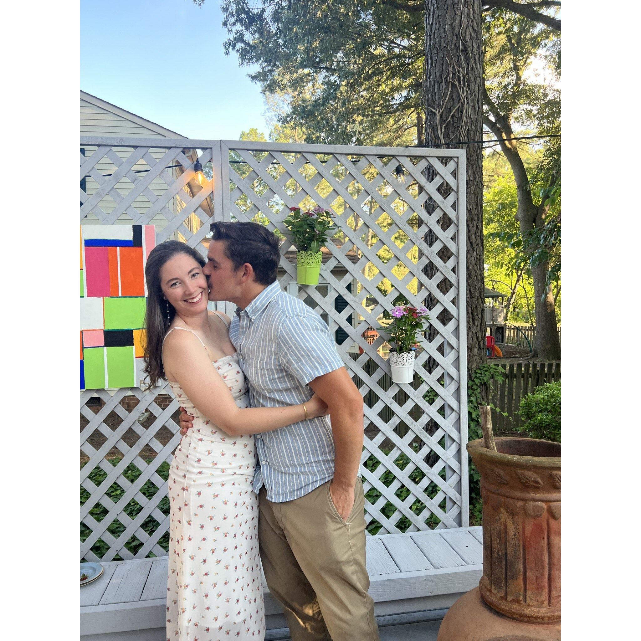 Our engagement party