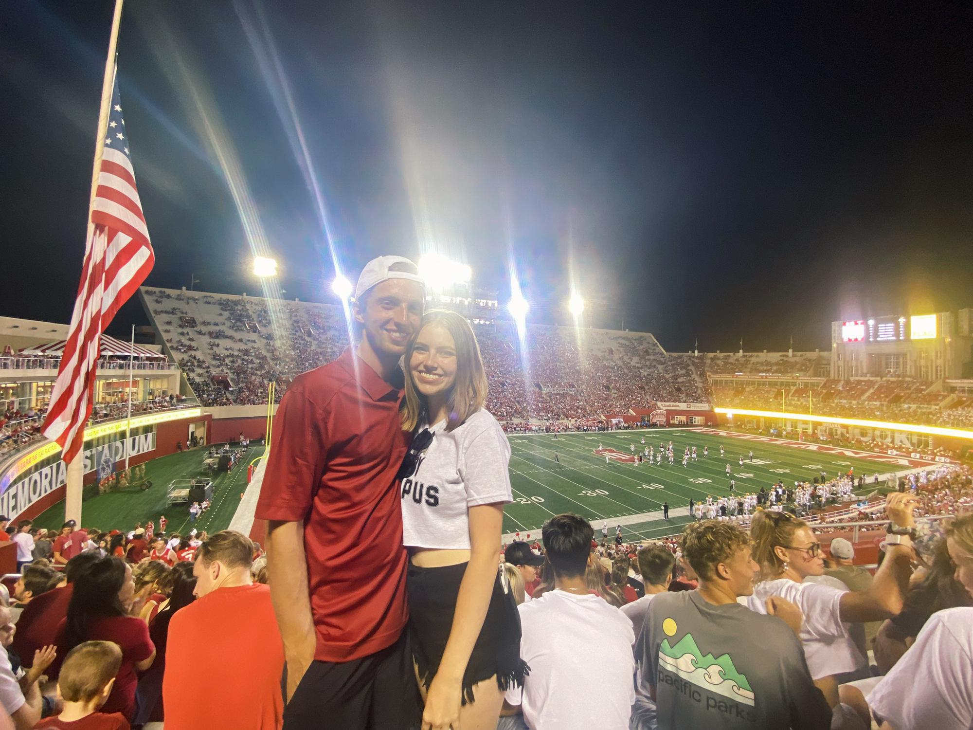 IU football game