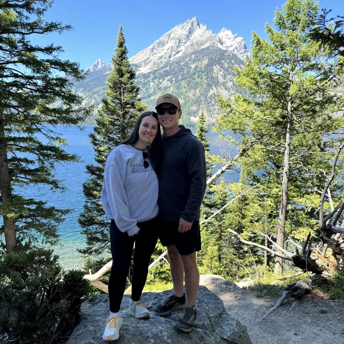 Our vacation to Jackson Hole with both of our families!