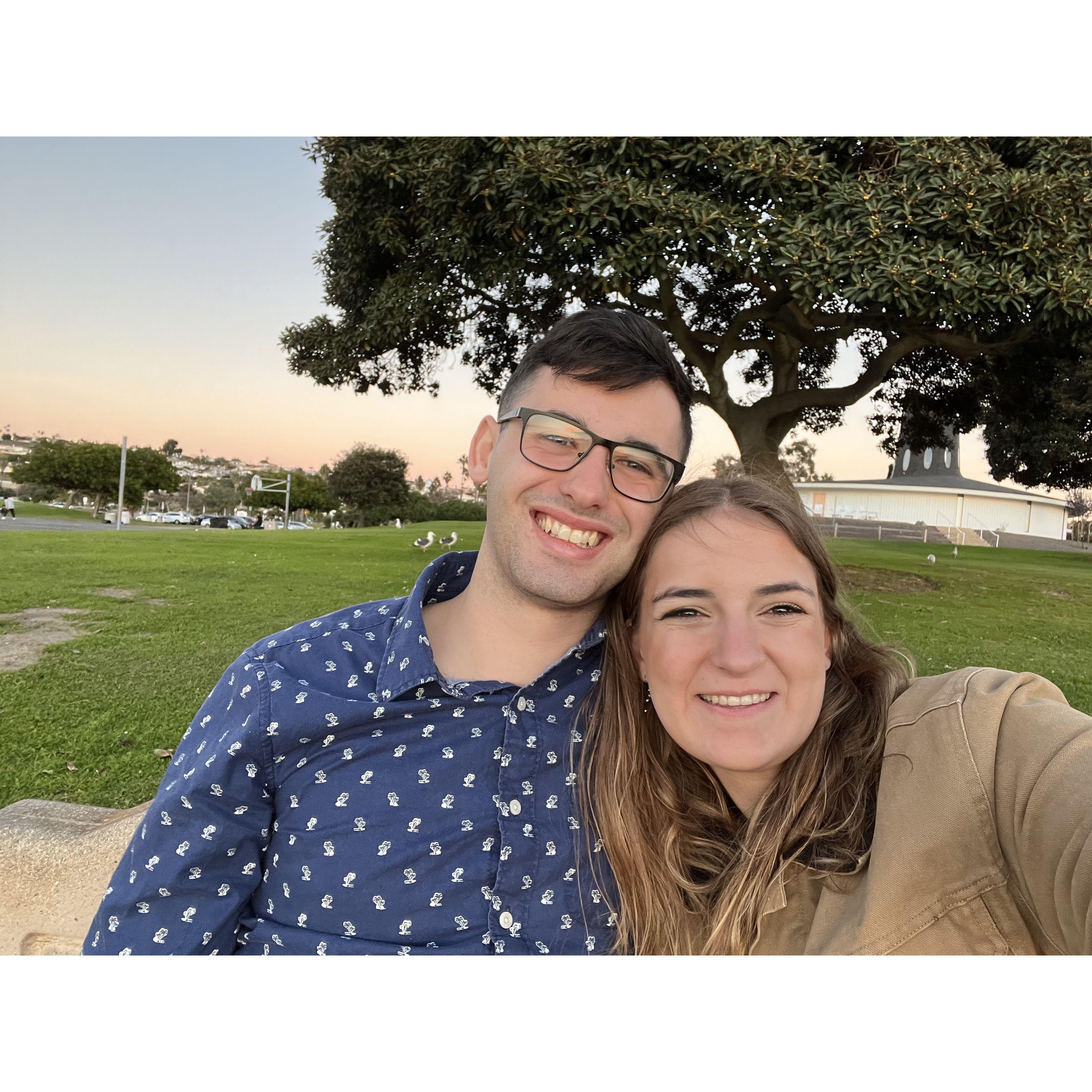 Thanksgiving together in San Diego, Nov 2021