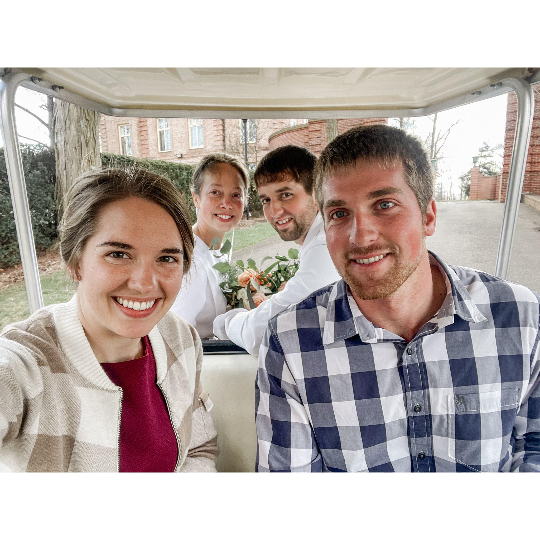 Drew helped me photograph a wedding in Ohio