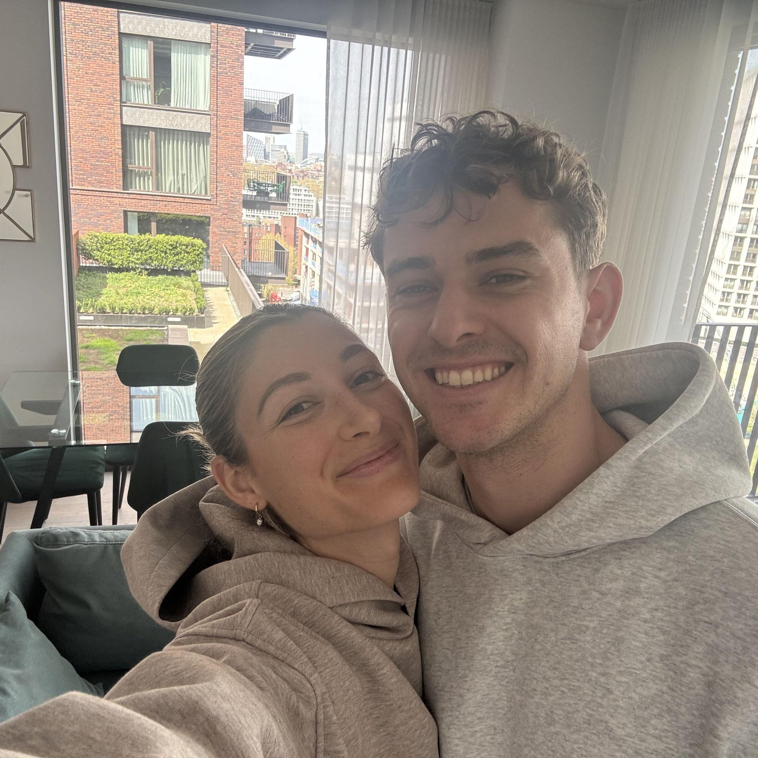 Moving out of our first apartment together in London