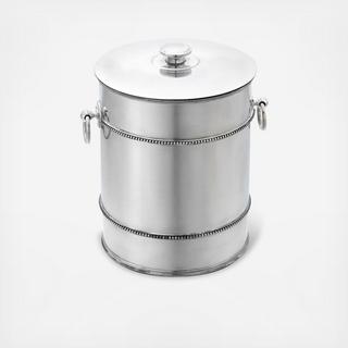 Heritage Banded Bead Ice Bucket