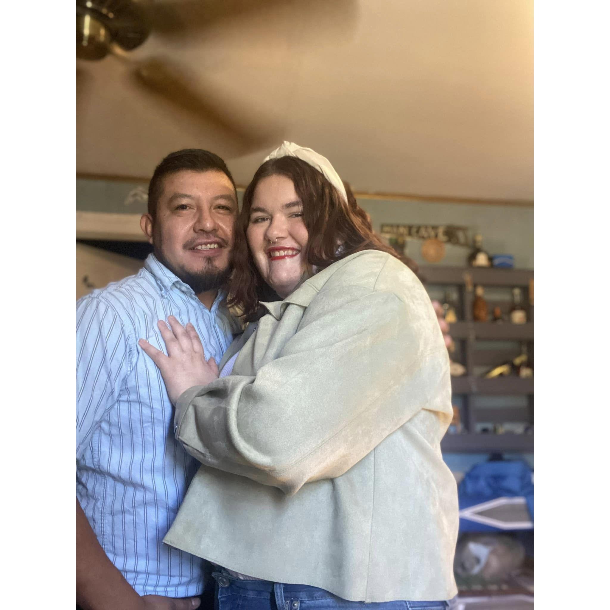 Our first date