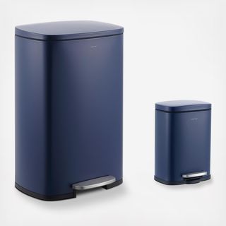 2-Piece Connor Can With Soft-Close Lid Set