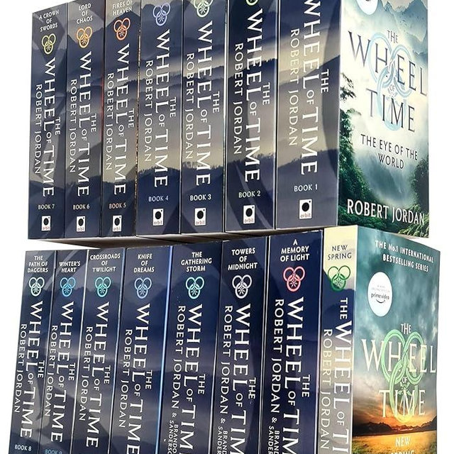 The Wheel of Time Series 1-15 Books Collection Set Pack (Book 1-14) By Robert Jordan