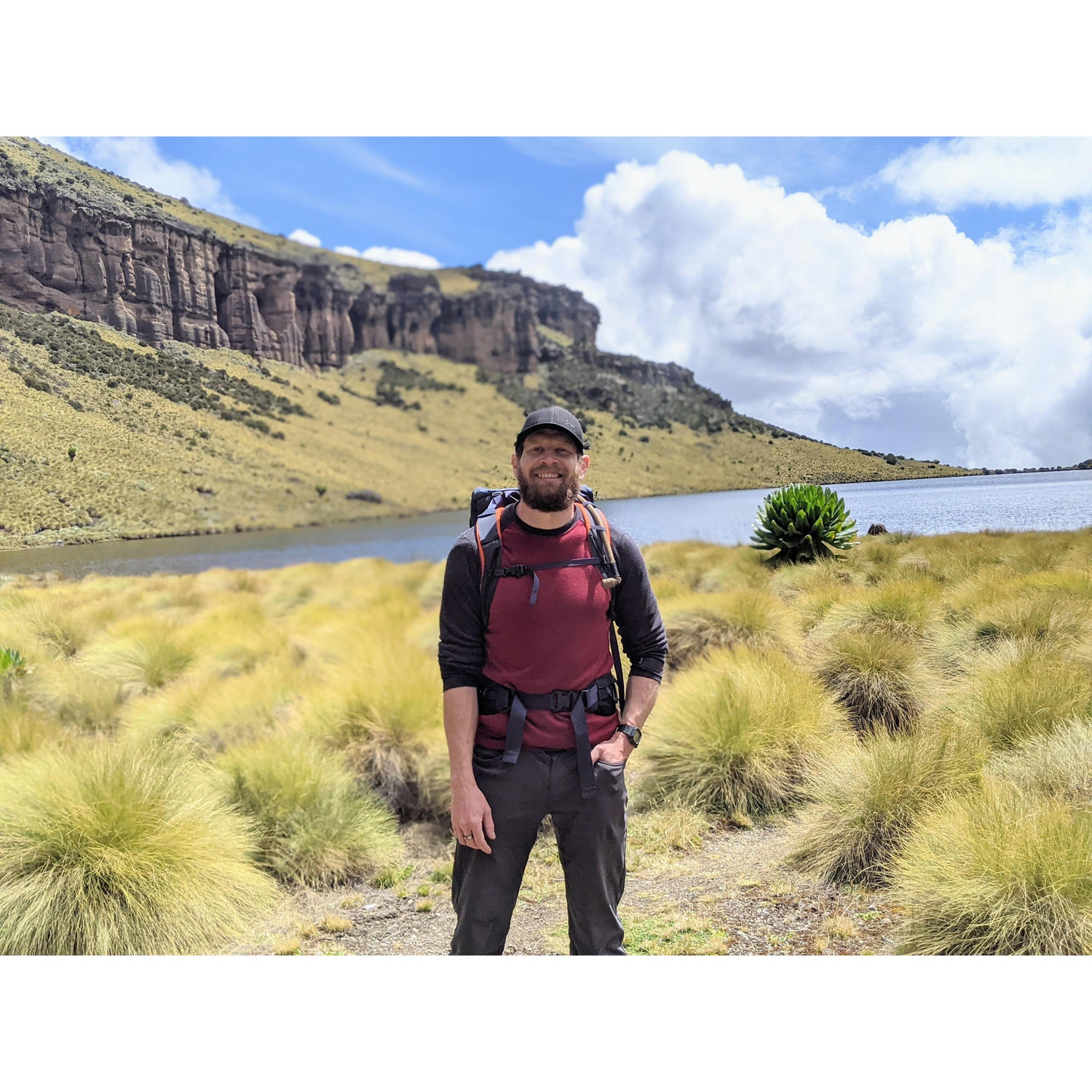 Mt. Kenya! February 2021.
“In this lake there are only trout. And. One helicopter.” - Our guide, also a William