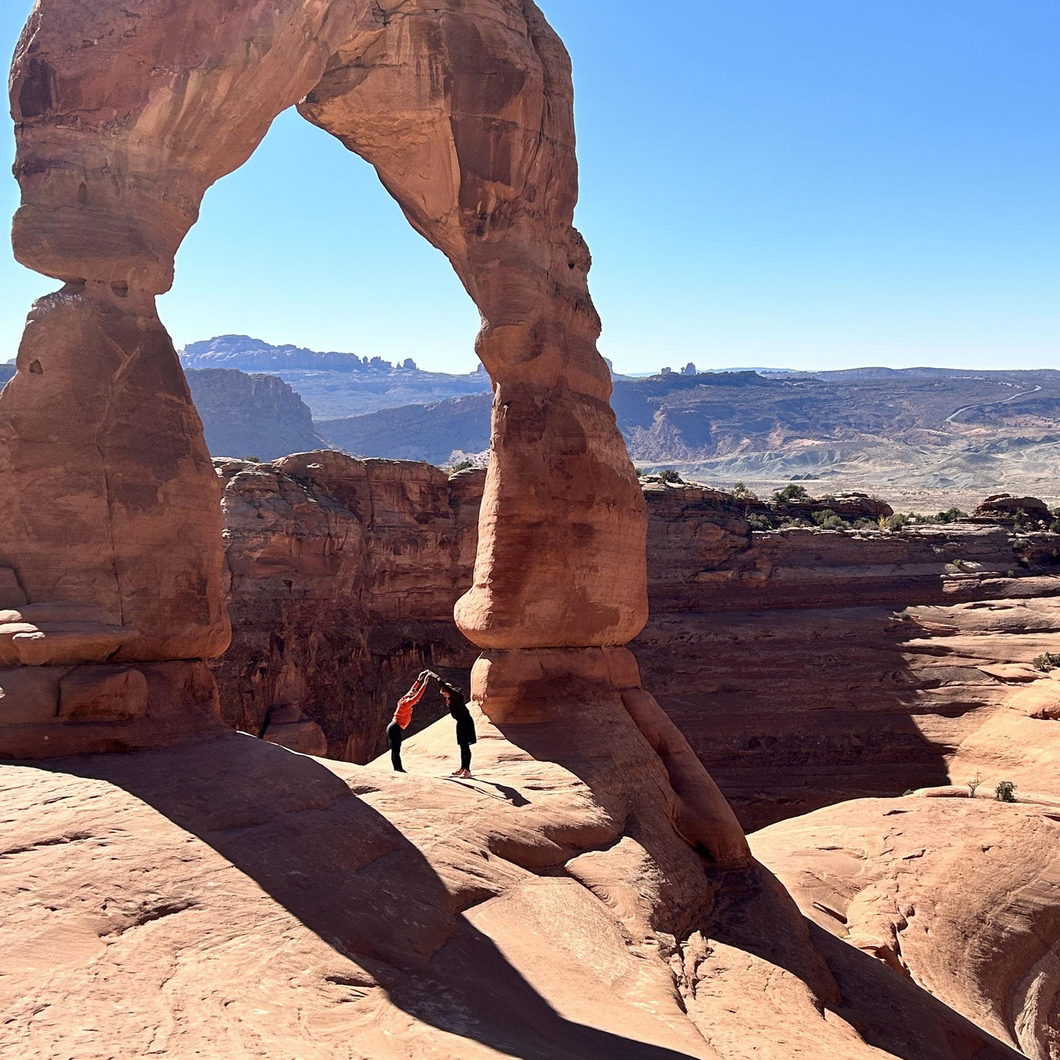Jeff likes to mimic natural landmarks