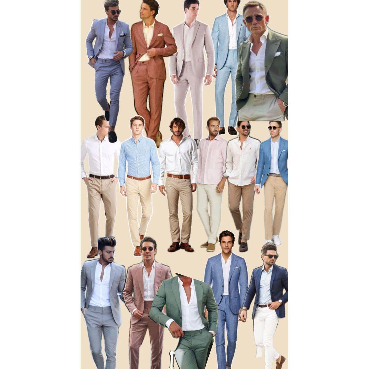 Men's attire - comfortable, light fit loose!