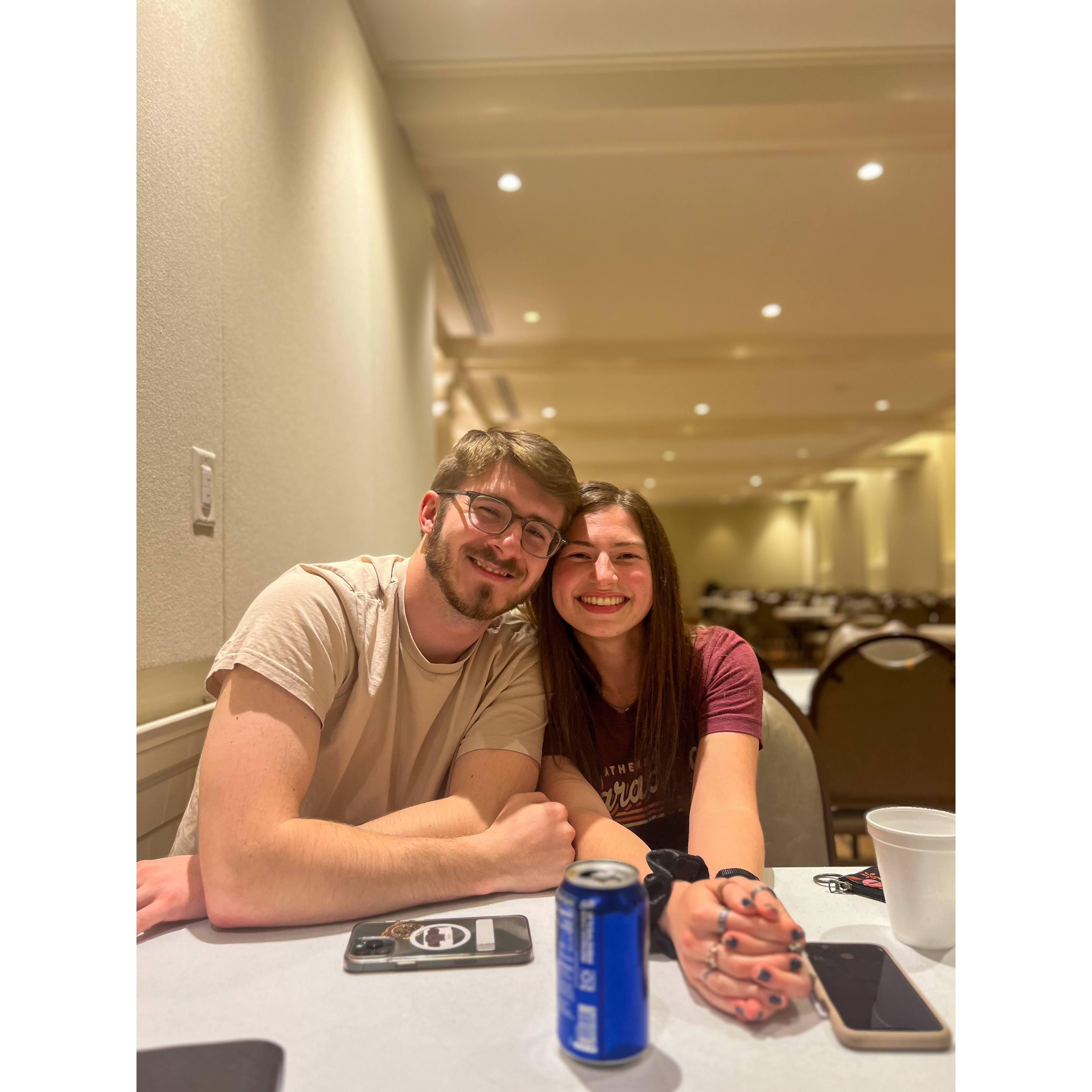 One of our first pics together :)