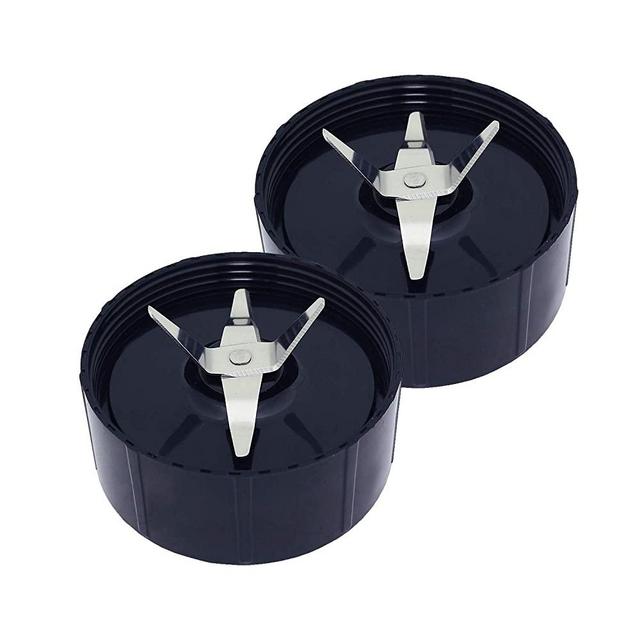 Cross Blades Stainless Steel Accesory Replacement For Magic Bullet 250W (2)