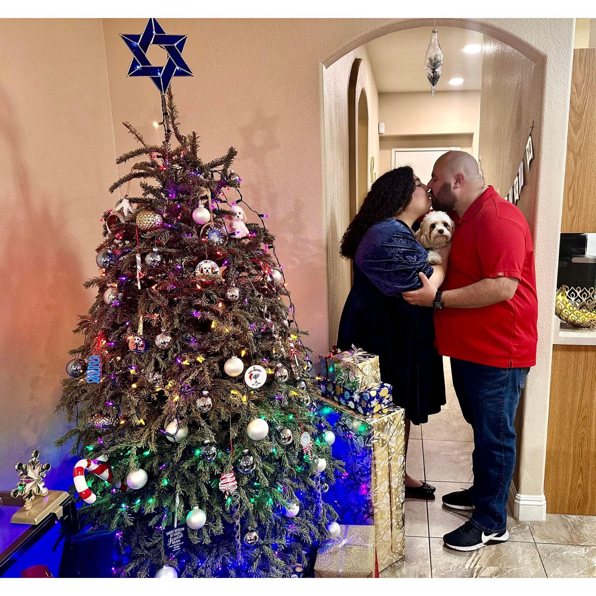 Our First "Crismukkah"