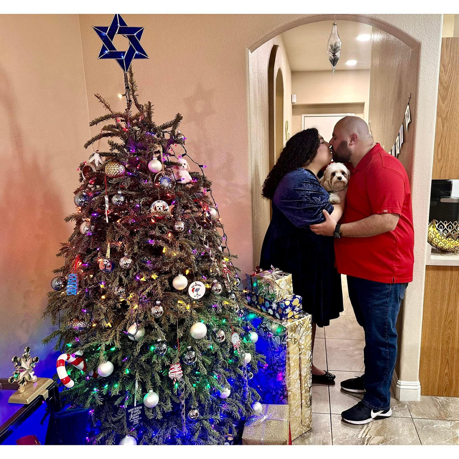 Our First "Crismukkah"