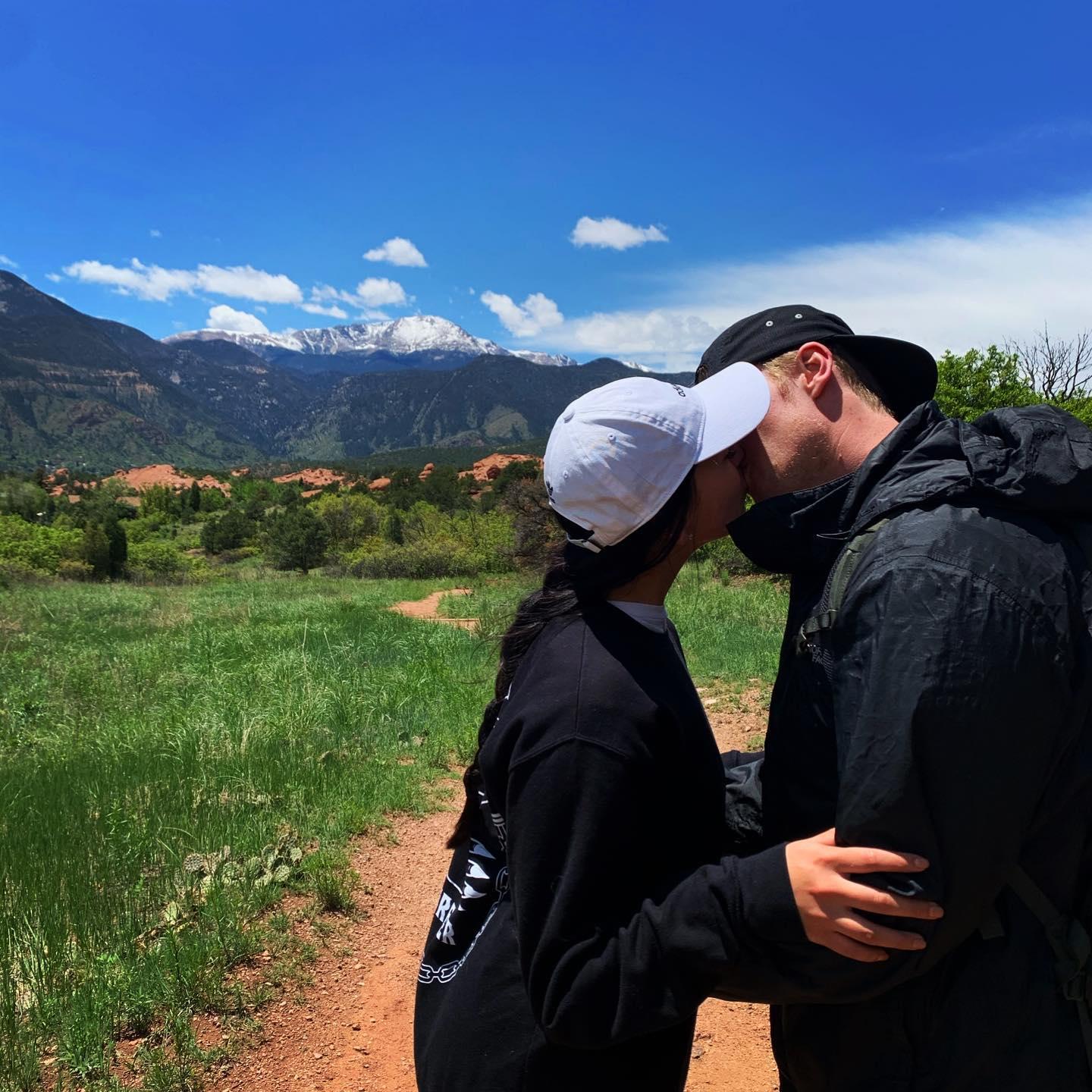 Tori's first time in Colorado, before we decided to make it our home.