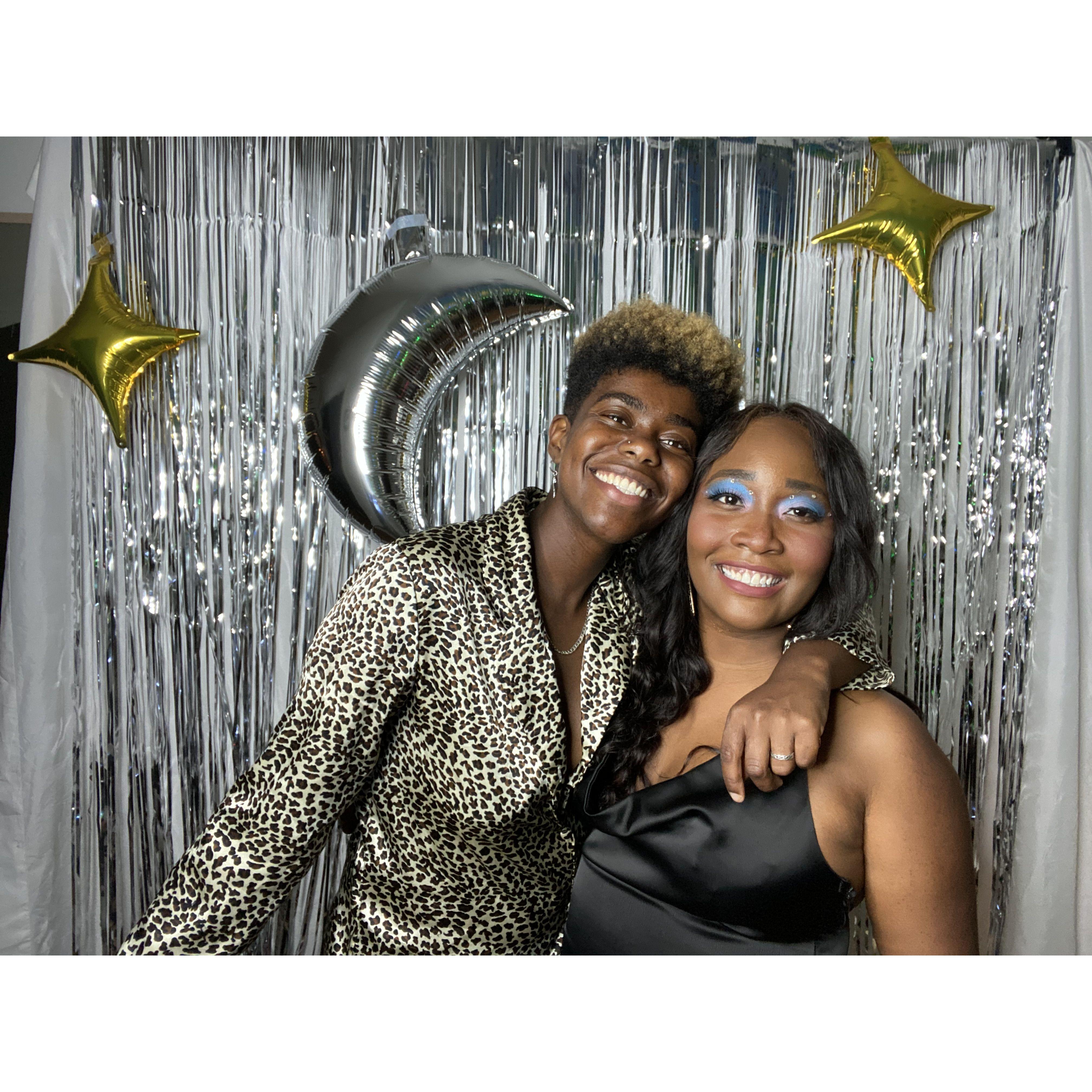 Lyric's Studio 25 birthday party. It was Studio 54 themed and a it was a blast!