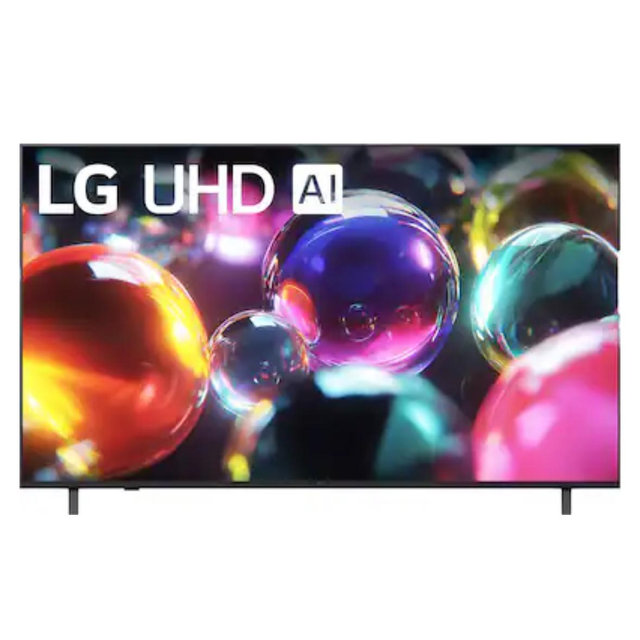 LG - 65” Class UA7050 Series LED AI 4K UHD Smart webOS TV (2025)