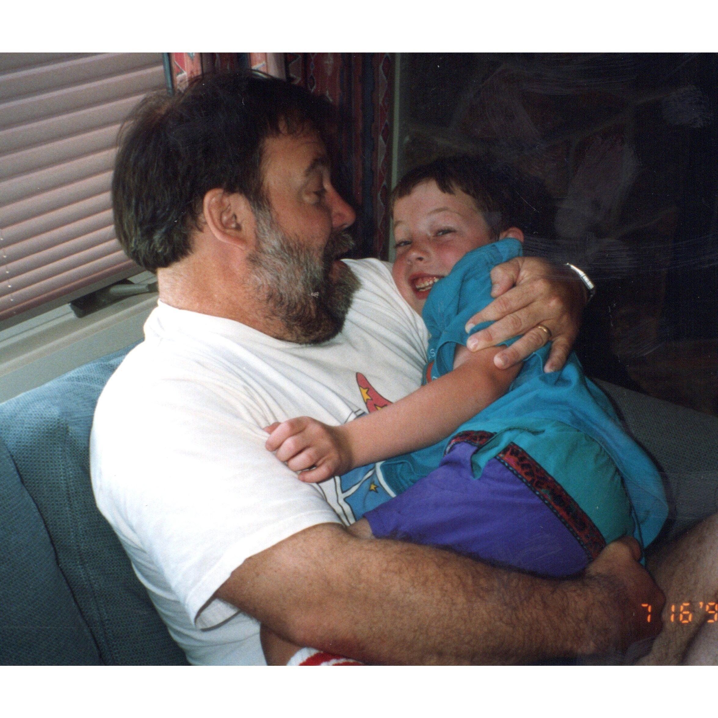 Robbie and his Dad