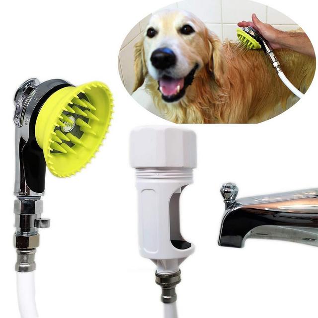 Wondurdog Bathtub Spout Dog Wash Kit | Regular and Deluxe Versions Available