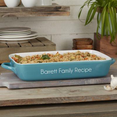 Personalized Classic Casserole Baking Dish