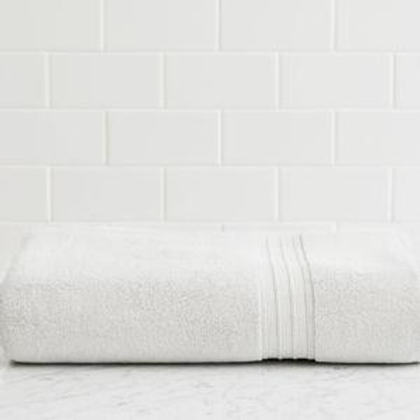 Hydrocotton Organic Quick-Dry Bath Sheet (Color: Ivory)