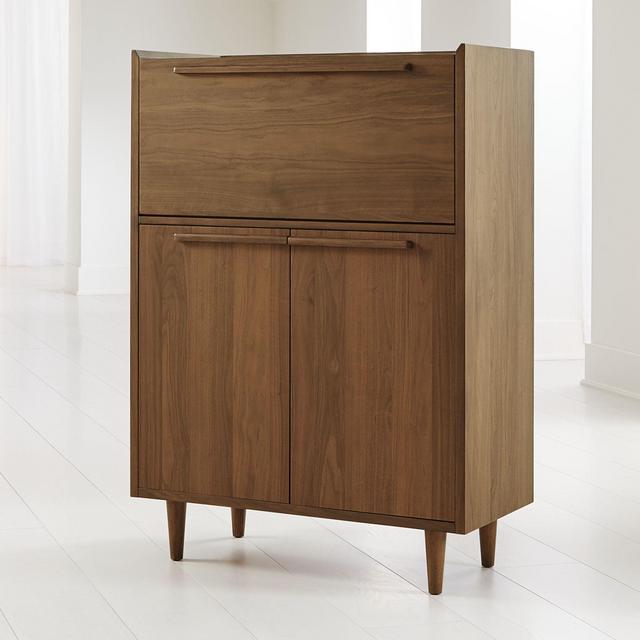Tate Lighted Bar Cabinet