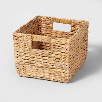 Woven Water Hyacinth Milk Crate - Brightroom™