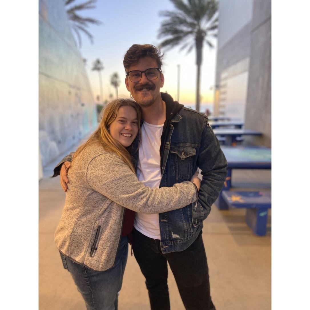 Our first trip to Huntington Beach... little did we know that we would live there!
