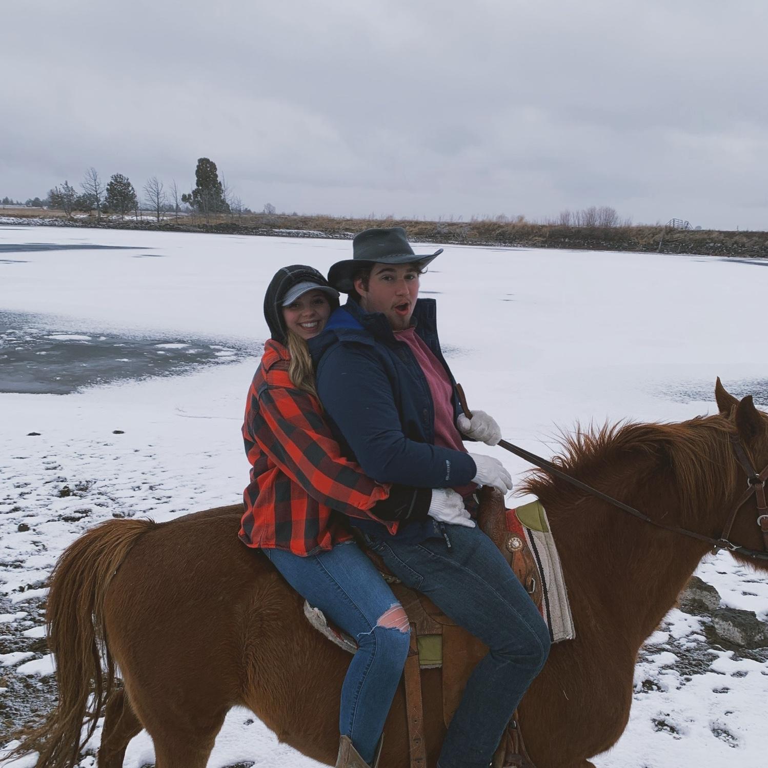 first time riding a horse