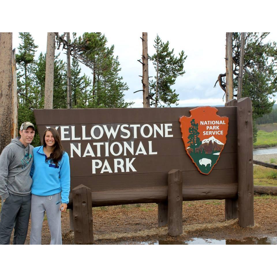 Just before entering Yellowstone National Park... photo courtesy of Aaron