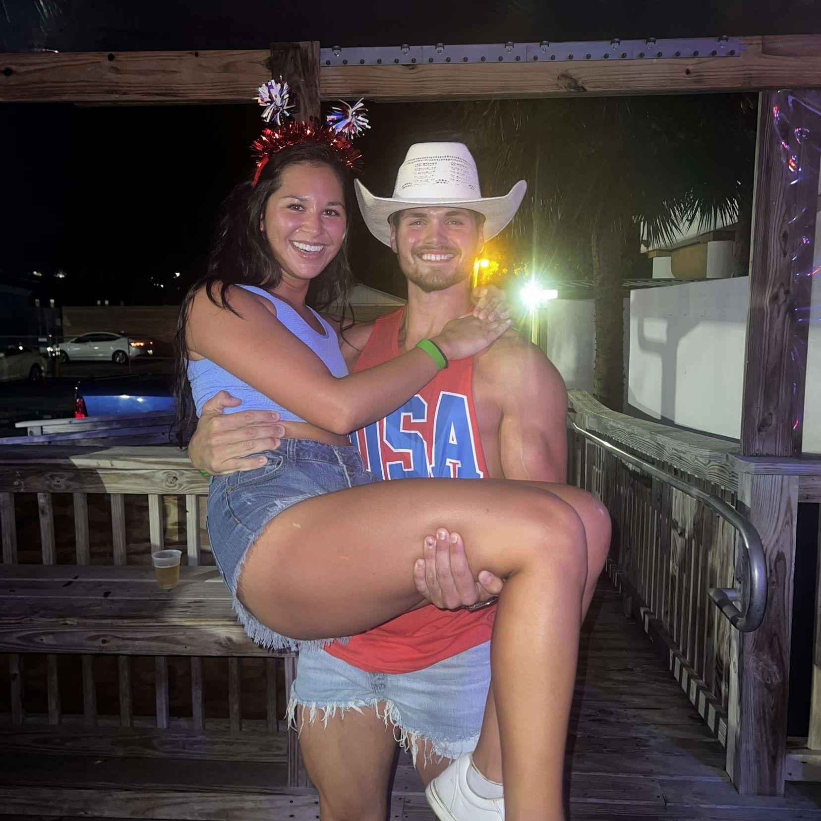 Our first July 4th together.