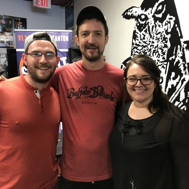 Meeting Frank Turner together- the artist who drew them together! (June 2018)